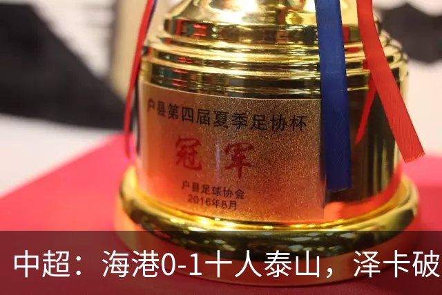 中超：海港0-1十人泰山，泽卡破门，海港三球被吹